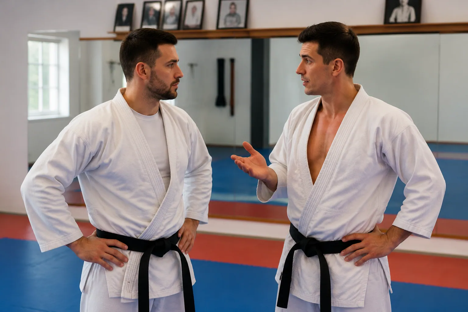 Can a Man Wear a Shirt Under His Karate Gi