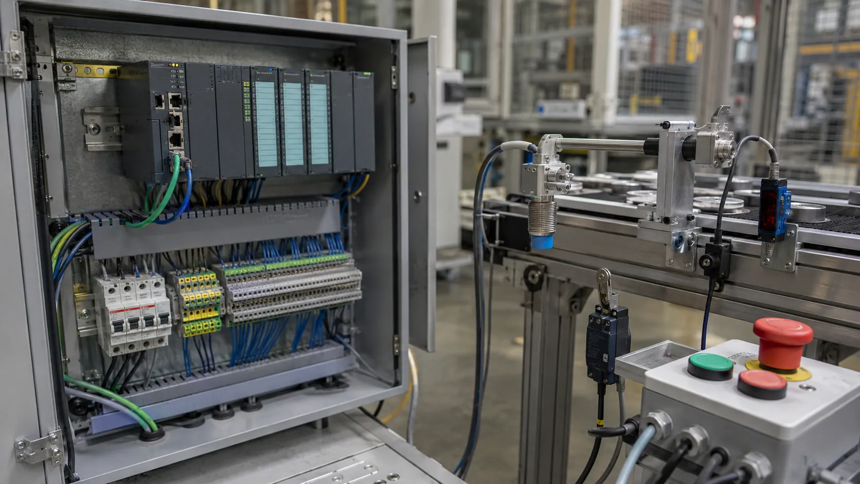 Identify the Input Device in PLC